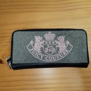 Vintage JUICY COUTURE Royal Scottie Zip around Wallet